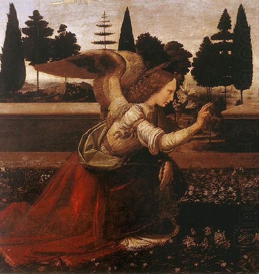 LEONARDO da Vinci The Annunciation